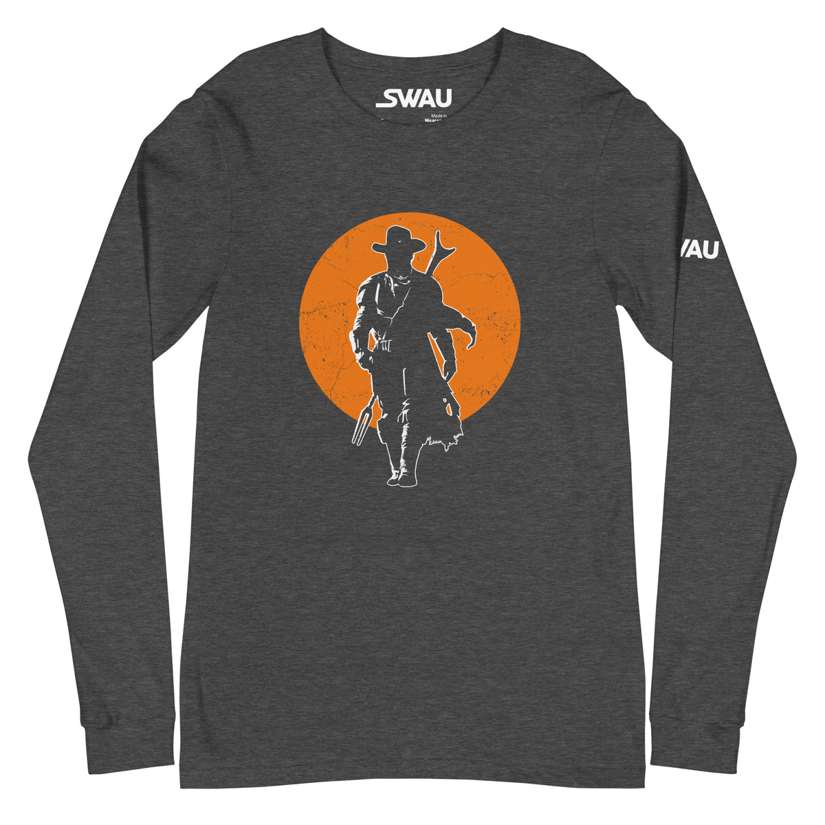 Brendan Wayne Mandalorian Long Sleeve T-Shirt - SWAU