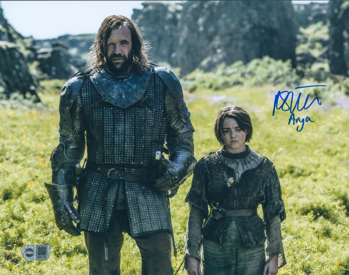 Maisie Williams Signed 11X14 Photo - SWAU Authenticated - SWAU