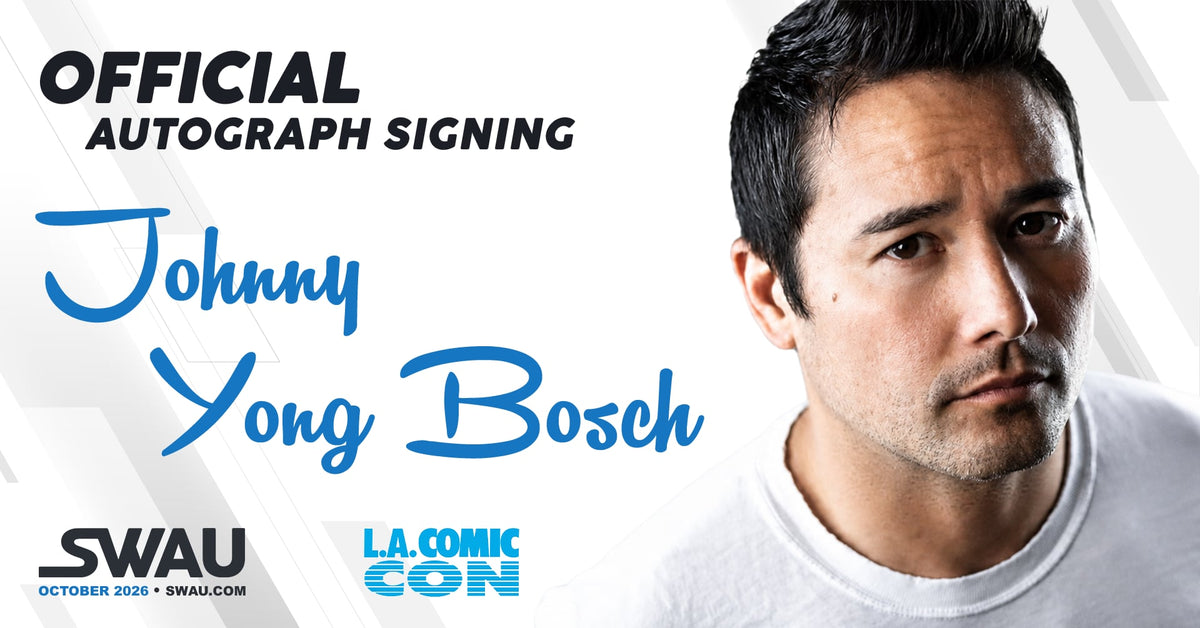 Johnny Yong Bosch Autograph Signing - LACC 2026 - SWAU